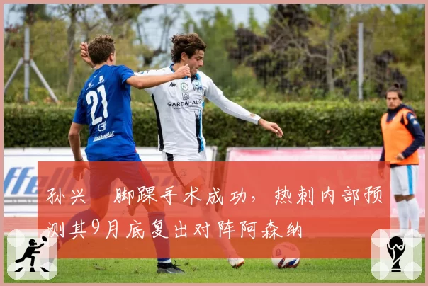 孙兴慜脚踝手术成功，热刺内部预测其9月底复出对阵阿森纳